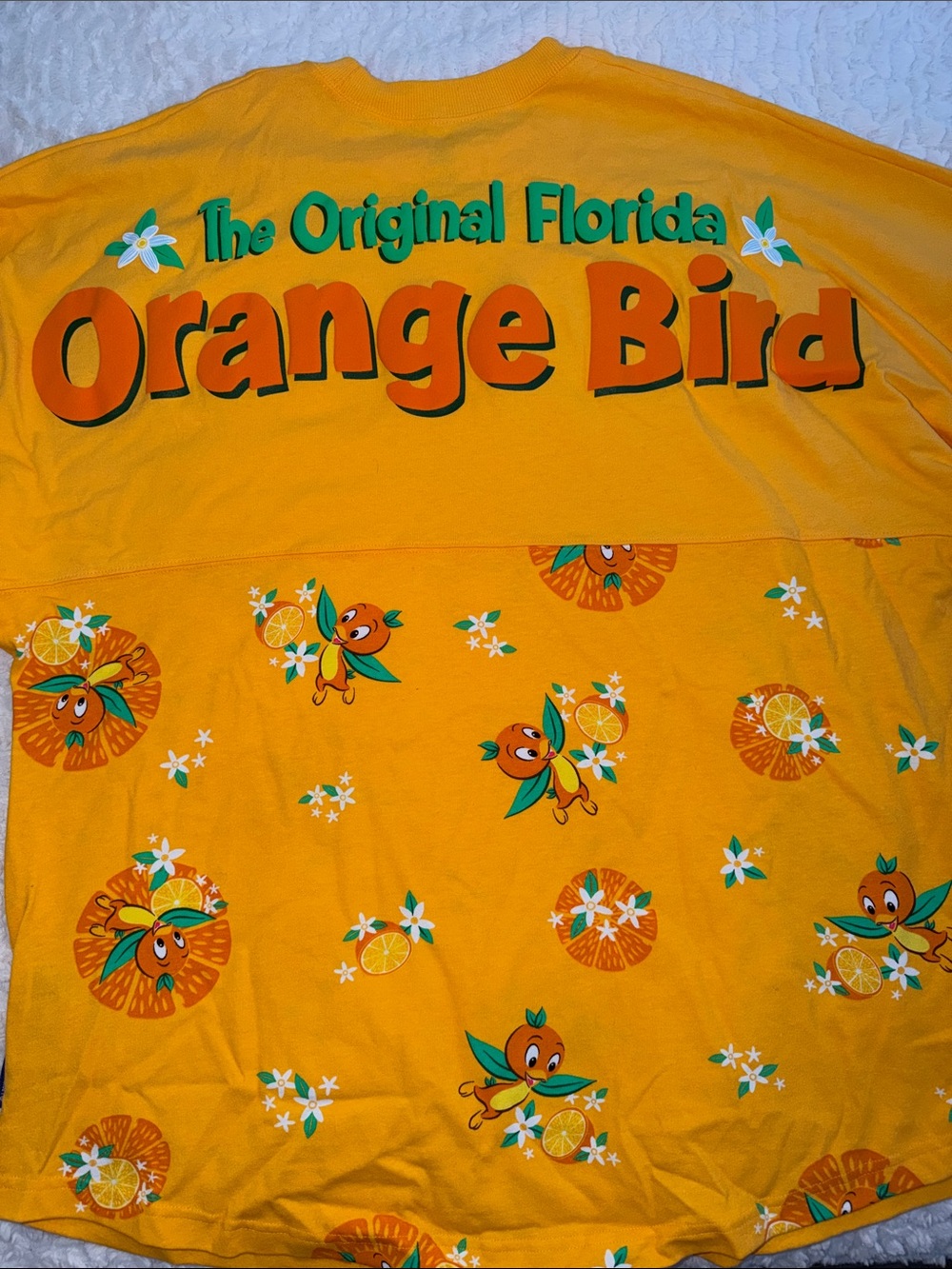 Walt Disney World Florida Orange Bird spirit jersey XL nice WDW spirit jersey